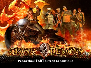 Crusty Demons (USA) screen shot title